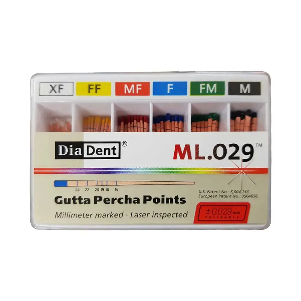 Diadent GP Non Standardized Gutta Percha Points — Buy Online DentistKart