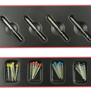 Fiber Post With 4 Drills Pack of 20 Posts